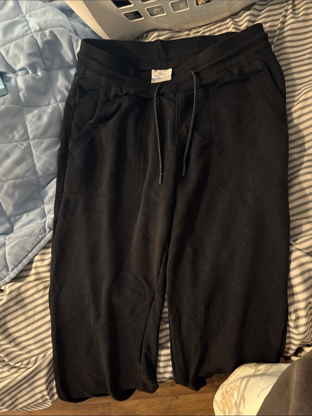 Columbia Black Kids Jogger Sweatpants with Drawstring